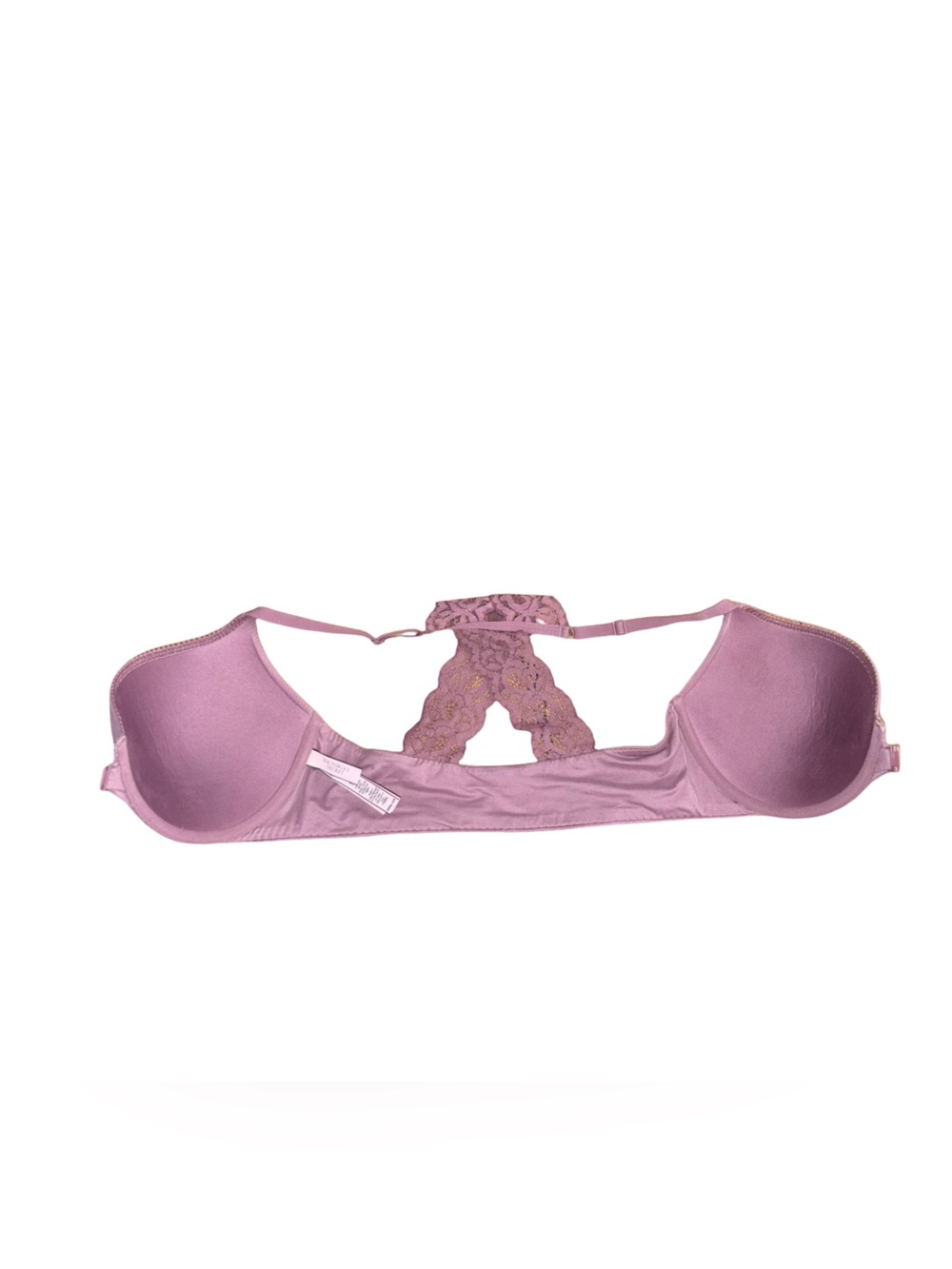 Victoria’s Secret 34DD Lavender Purple Lace Racerback Bra - Picture 3 of 5